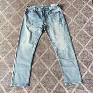 PacSun jeans white washed, straight